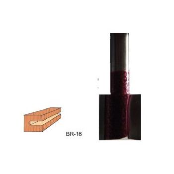 Broca Router Corte Recto 3/4" BR16 Brocar - Carburo Tungsteno Ranurado