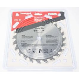 Sierra para madera 7" 24 dientes D03436 Makita