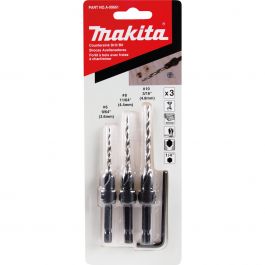 [CM-543] Juego de brocas avellanadoras A-99661 Makita