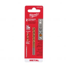 Broca De Titanio Thunderbolt® de 1/8" 48-89-2205 Milwaukee