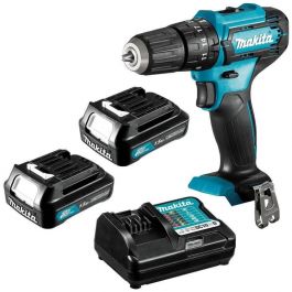 Rotomartillo Inalámbrico 3/8" 12V Makita HP333DWYE para Instalaciones