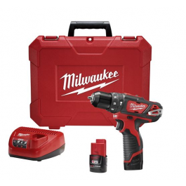 Rotomartillo M12 VVR Milwaukee 2408-22 Inalámbrico con 2 Baterías