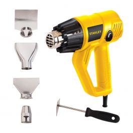 Pistola de Calor 1800W Kit Stanley STXH2000K para Retiro de Pintura
