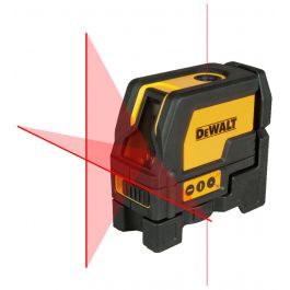 Láser Auto-nivelante en Cruz 2 Puntos Rojo DeWalt DW0822