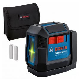 Nivel Láser de Líneas Cruzadas Bosch GLL 12-22G para Obra