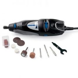 [CM-1221] Mototool 130W Velocidad Variable Dremel 3000 con 10 Accesorios