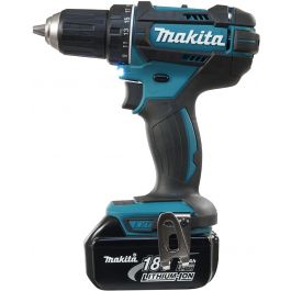 Taladro Atornillador 1/2" 18V Ión-Li Makita DDF482RFE con 2 Baterías