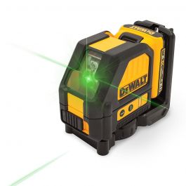 Nivel Láser Autonivelante 2 Líneas Verdes DeWalt DW088LG para Obra