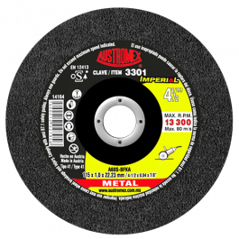 Disco de Corte para Metal Austromex 3301 para Metal