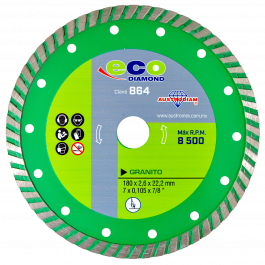[CM-3845] Disco de Diamante Turbo Austromex 864 para Granito y Mármol