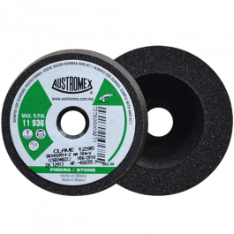 Copa Abrasiva Mini Desbaste Piedra G60 3-5/32" x 1-3/4" x M14-2 Austromex