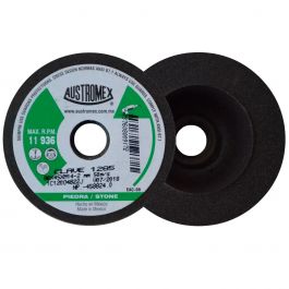 Copa Abrasiva Mini Desbaste Piedra G120 3-5/32" x 1-3/4" x M14-2 Austromex
