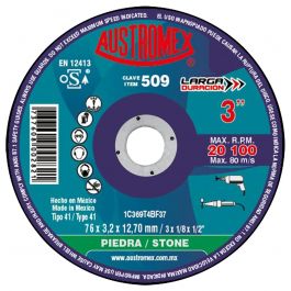 Disco Para Corte de Piedra 3" 509 Austromex