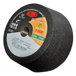 Copa Abrasiva Para Desbaste Piedra G80 5" x 2"x 5/8"-11H Austromex