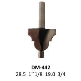 Fresa para Router corte nova 1-1/8 " 442 Micro