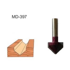 Fresa para Router corte en V 1/2 " MD-397 Brocar