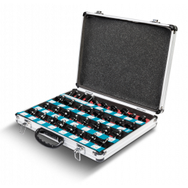 Kit Brocas para Router con Estuche 35 Pz Carburo High Power 113004