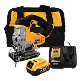 Sierra Caladora Inalámbrica 20V 3000CPM DeWalt DCS331M1 para Madera
