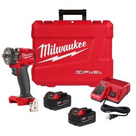 Llave de Impacto 1/2" M18 FUEL Milwaukee 2855-22 Inalámbrica