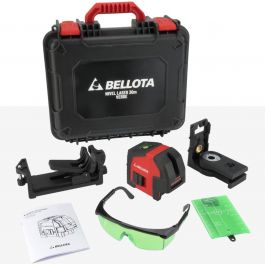 Nivel Láser Verde 30M Bellota LASER30M Cruz y Plomada