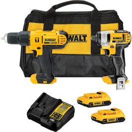 Combo Rotomartillo DCD776 + Atornillador DCF885 20V DeWalt