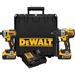 Combo Rotomartillo DCD996 + Atornillador DCF887 20V DeWalt
