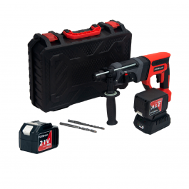 [CM-3323] Rotomartillo Inalámbrico 21V Foreman FO24AVT con 2 Baterías