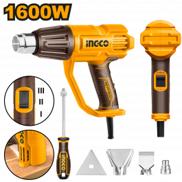 [CM-3586] Pistola de Calor 1600W Ingco UHG160078 para Termoencogible