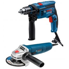 Combo Taladro GSB 13 RE + Esmeriladora GWS 850 Bosch 06012B75G0