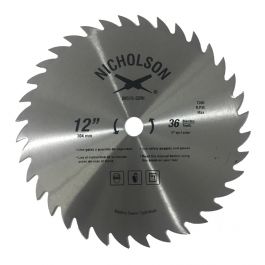 Disco Sierra Circular Diente Grueso 12" Nicholson 515-52NI