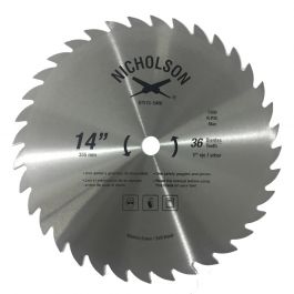 Disco Sierra Circular Diente Grueso 14" Nicholson 515-54NI