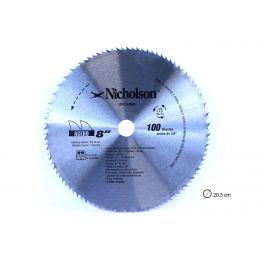 Disco Sierra Circular Diente Fino 3/4" Nicholson 515-08
