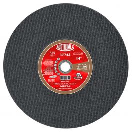 Disco de Corte Metal Hueco 14" Austromex 743 para Tubular y Perfil