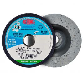 [CM-1769] Copa Mini Shellac Easy Cut- C3 3-5/32” x 1-3/4" x 5/8"-11H 1255 Austromex