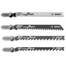 Juego Seguetas Caladora 5 Pz Bosch T101/T111/T144/T244 para Madera