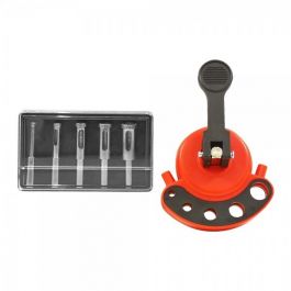 Juego Brocas Diamantadas con Guía 5 Pz OBI 211106 para Porcelana