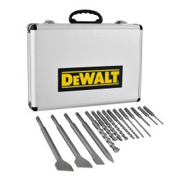 Juego Brocas y Cinceles SDS Plus 15 Pz DeWalt DWA0870 para Concreto