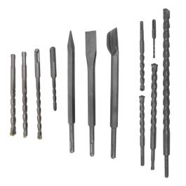 [CM-4860] Juego Brocas y Cinceles Concreto SDS Plus 13 Pz OBI 211268
