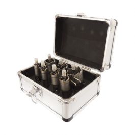[CM-5029] Juego Sierra Copa Carburo Metal SDS Plus 7 Pz OBI 286107 con Maletín