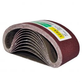 Banda de Lija 3x18" Grano 80 Austromex TZAX 1011 para Lijadora de Banda