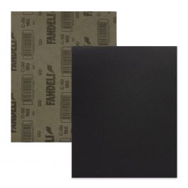 Lija de Agua Grano 180 Fandeli C-99 para Acabado Fino en Auto y Madera