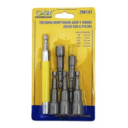 Adaptador Dado para Taladro 6 Pz OBI 290143 Hexagonal 1/4 a 1/2"