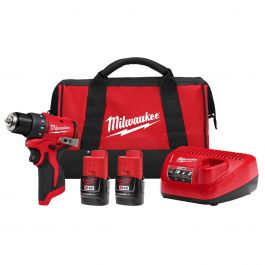Taladro Atornillador M12 3/8" Milwaukee 3401-22 Kit con Batería y Cargador