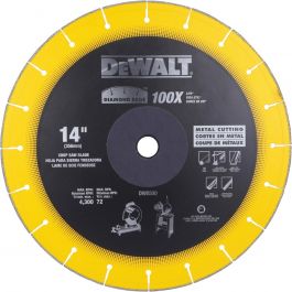 Disco Diamantado Multicorte 14" DeWalt DW8500 para Tronzadora
