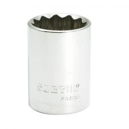 Dado Mecánico 1/2" 12 Puntas 1-1/8" Surtek F5836 Cromado