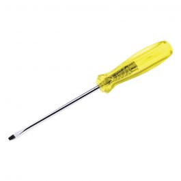 Desarmador Plano 1/4" x 4" Mango Ámbar Urrea 795