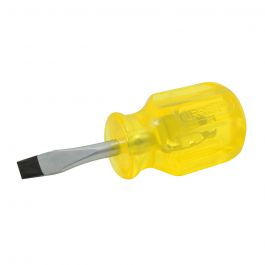 Desarmador Plano 1/4" x 3" Mango Ámbar Urrea 813