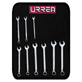 Juego de Llaves Mixtas Milimétricas 9 Pz Urrea 1200HM Estuche