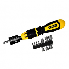 Destornillador Ratchet 20 Accesorios Stanley 62-574 para Taller