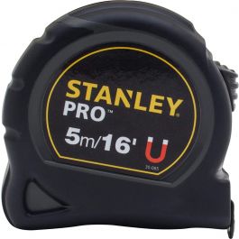 [CM-257] Flexómetro Pro 5m × 16mm Stanley 30-085 para Construcción y Taller